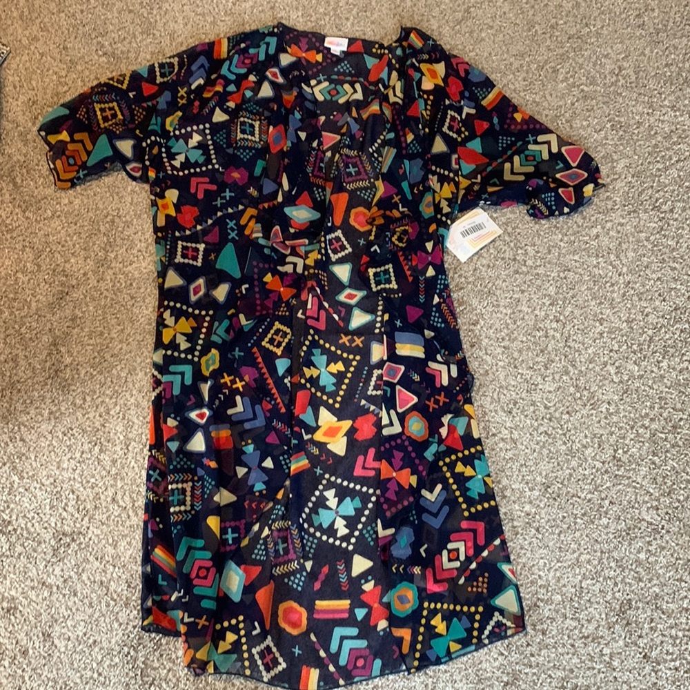 Lularoe Shirley sheer cover up